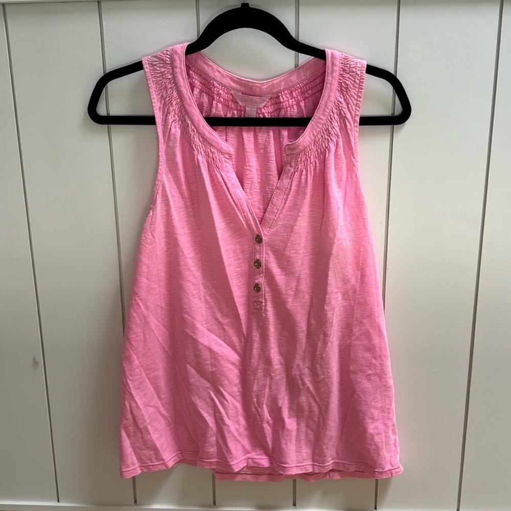 LILLY PULITZER TOP PINK